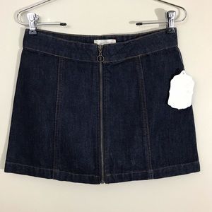 Altar’d State denim mini skirt XS dark was…